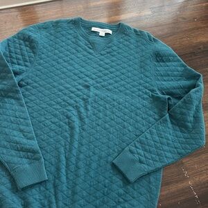 Holderness & Bourne Crew Neck Sweater / Evergreen / Medium
